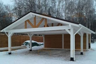 design truss frame building with detail fabrication drawings, site map layout