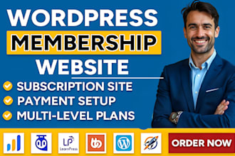 wordpress membership website subscription website wordpress subscription website