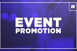 promote and market eventbrite, conference, webinar, events to increase attendee
