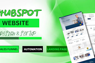 design responsive hubspot website, custom hubspot website, blogs landing page