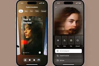 develop video editing app, content creation app, reel making app like inshot app