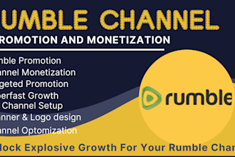 do super quick organic rumble video promotion