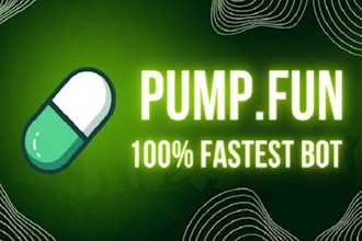 develop pump fun bot raydium bot solana trading bot pump fun bot dexscreener bot