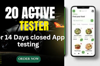 provide 12 tester or 20 tester for google play console closed testing