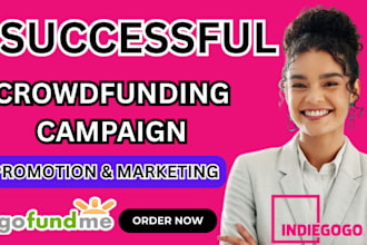 boost gofundme,kickstarter campaign with expert email marketing to attract donor