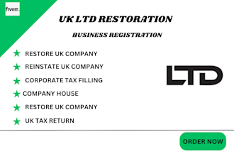 do UK company restoration, companies house reactivation, corporate tax filing