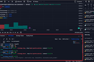 create a tradingview webhook alert bot ea nft bot