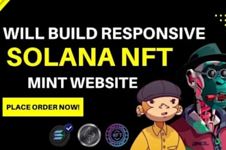 develop nft website, smart contract, nft minting website, marketplace, dapp,