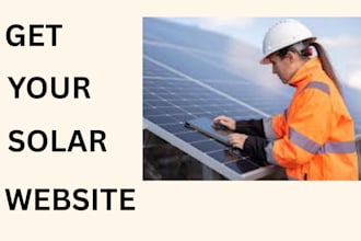 design a solar website to generate high converting solar leads