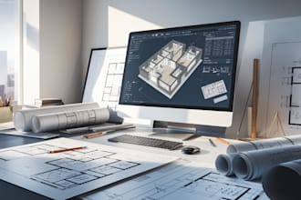 provide professional building plans, 3d visualizations, and cad drafting