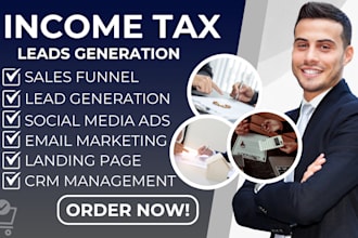 provide income tax and mortgage leads for your business