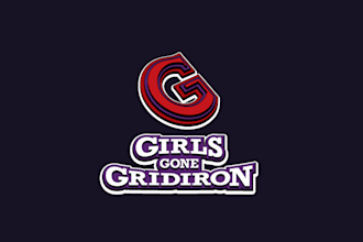 design female football team logo