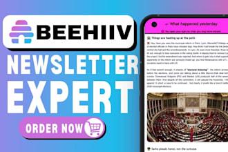 setup beehiiv account beehiiv newsletter template design beehiiv landing page