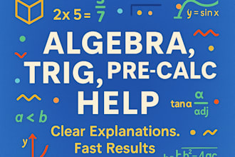 teach you algebra, trigonometry and precalculus