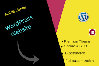 convert figma, xd, PSD to wordpress professionally  elementor