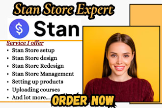 setup stan store and upload digital products for your stan store beacon ai etsy