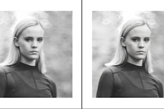 convert low resolution photo to HD photo in 1 hour