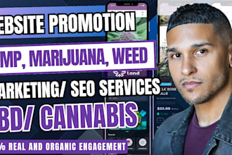 do cbd promotion cbd SEO hemp cannabis marijuana cbd marketing website promotion