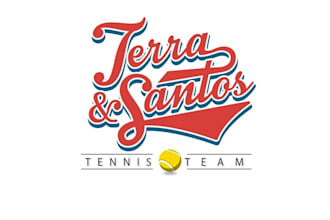 create unique tennis team logo