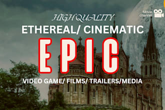 produce orchestra, epic, ethnic, cinematic, trailer music for your game, film
