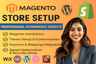 fix migrate wordpress wix magento store customize shopify store website redesign