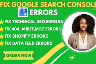 fix google search console issue 404 error xmi site map robot txt ahref moz