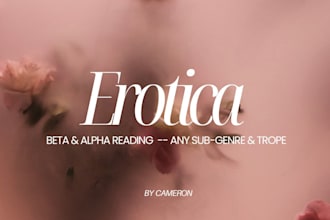 alpha read or beta read your erotic writing