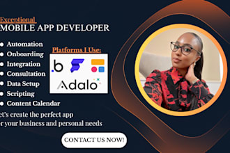 be bubble developer bubble io saas mvp marketplace adalo expert flutterflow UI