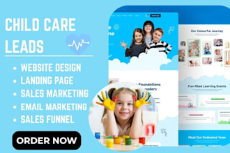 generate home care leads elderly care healthcare senior child home care website