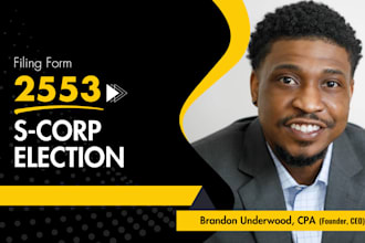 file form 2553 and help convert your business to an s corp