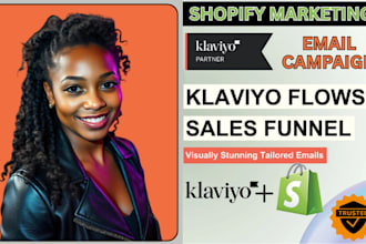 setup klaviyo email marketing campaigns klaviyo email flows shopify marketing