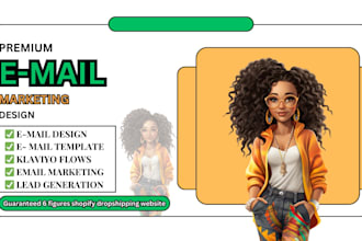 generate leads design email marketing templates email campaign and klaviyo flows