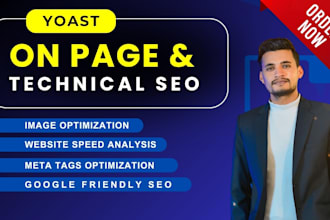 do on page SEO and technical optimization with toast and rank math