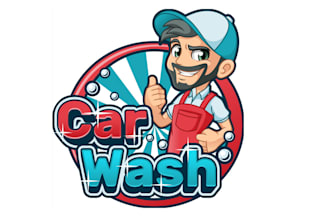 design high quality export car wash logo with my fastest delivery