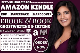 do amazon KDP book publishing book editing formatting ebook ghost book writer