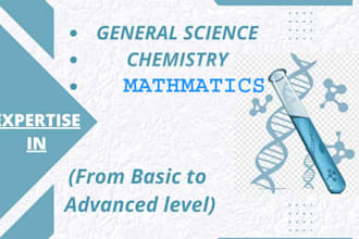 chemistry and math tutor