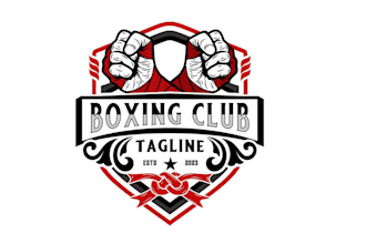 design high quality export boxing logo with free source file