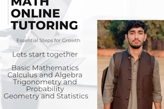 provide online math tutoring