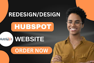 build hubspot websit, hubspot landing page, CRM integration