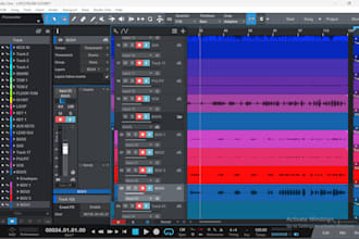 mix and master your recoded songs and multitracks