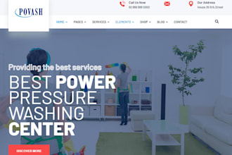 pressure washing website power washing cleaning website