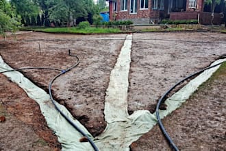 create civil 3d surface, grading, drainage plan, profile