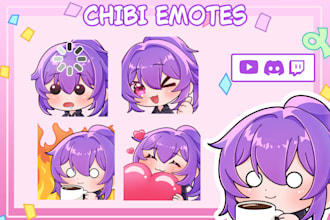 create custom cute emotes for your character