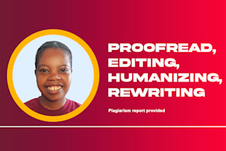 remove ai content, edit, rewrite, proofread or redo apa essay