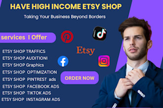 promote your etsy digital product shop for a sales increase and traffics
