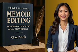 professionally edit your memoir poetry spiritual book to perfection