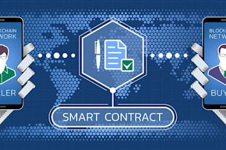 be blockchain developer for web3, defi, smart contracts, fintech app, wallet app