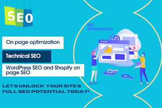 do on page optimization and technical SEO to boost your visibility on google