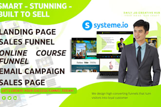 design and clone systeme io, systeme io sales funnel