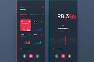 do android and IOS radio app with low price